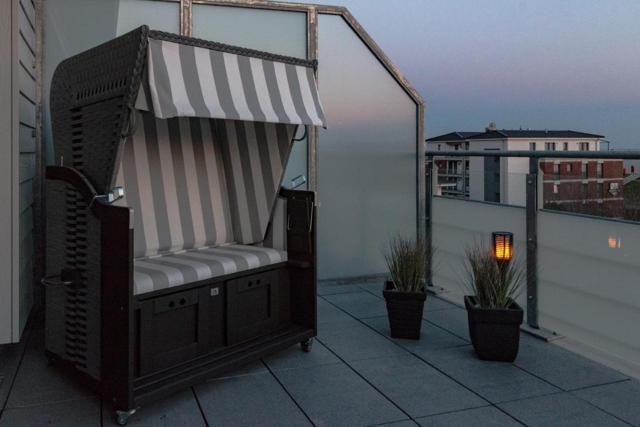 5 Sterne Penthouse DeichSuite Büsum Exterior foto