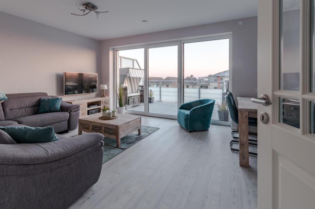5 Sterne Penthouse DeichSuite Büsum Exterior foto